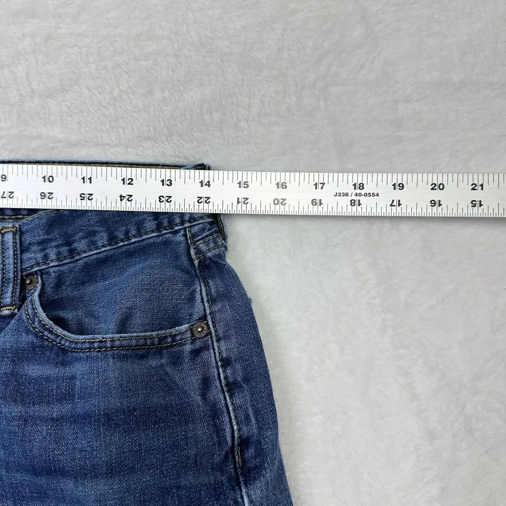 Levis 514 Jeans Mens 30x30 Blue‎ Denim Straight Measures 28x27 Casual Classic